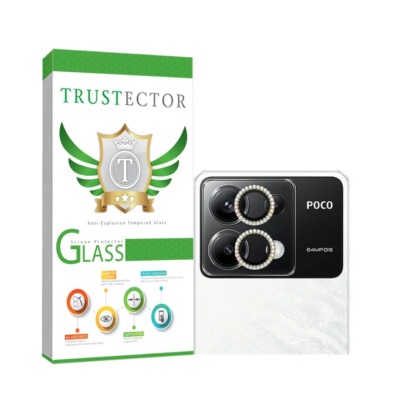 محافظ لنز دوربین تراستکتور مدل RNGLNTR مناسب برای گوشی موبایل شیائومی  Poco X6