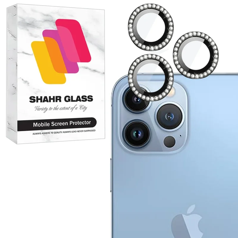 محافظ لنز دوربین شهر گلس مدل NRIS20 مناسب برای گوشی موبایل اپل iPhone 16 Pro