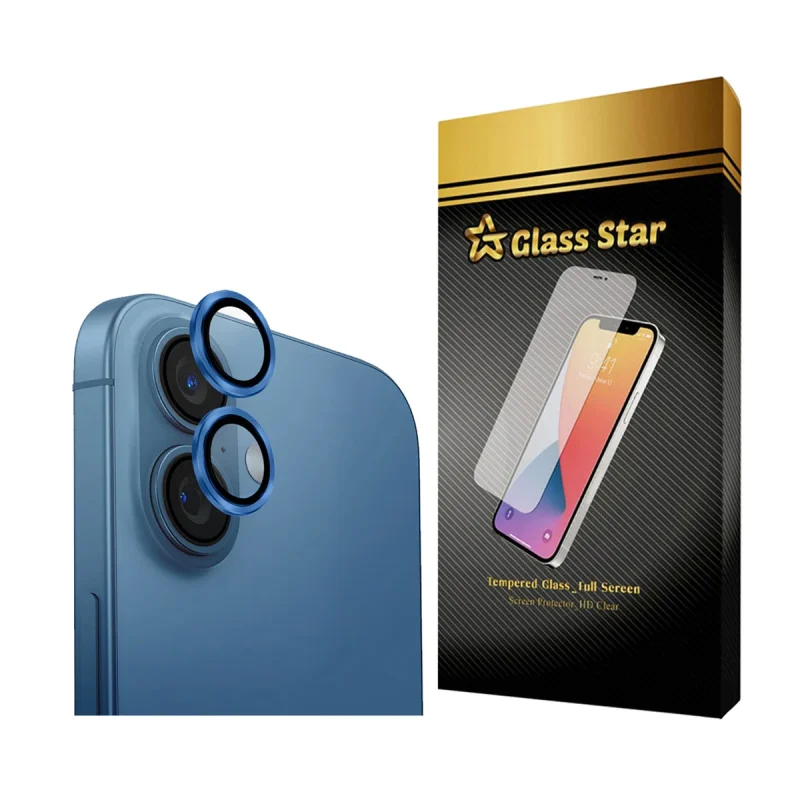 محافظ لنز دوربین گلس استار مدل RING16G مناسب برای گوشی موبایل اپل iPhone 16 Plus / iPhone 16