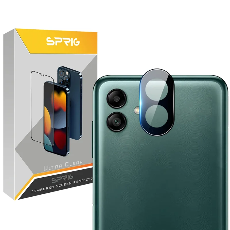 محافظ لنز دوربین اسپریگ مدل 3D SP مناسب برای گوشی موبایل سامسونگ Galaxy A04 / A04e / F04 / M04