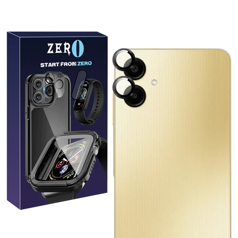 محافظ لنز دوربین زیرو مدل Ring Metal ZR مناسب برای گوشی موبایل سامسونگ Galaxy A06