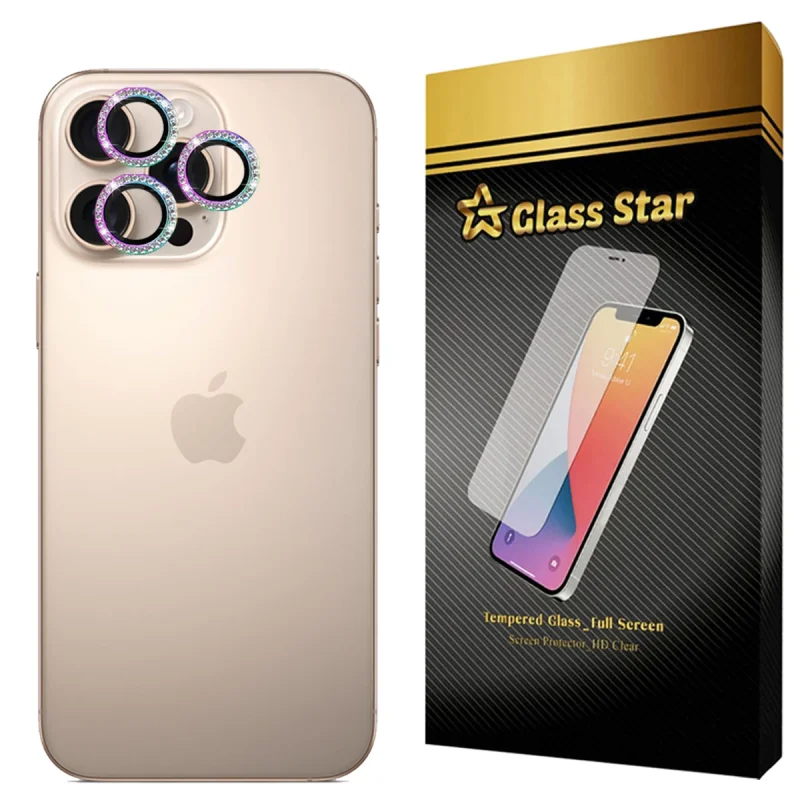محافظ لنز دوربین گلس استار مدل NR16G20 مناسب برای گوشی موبایل اپل iPhone 15 Pro Max
