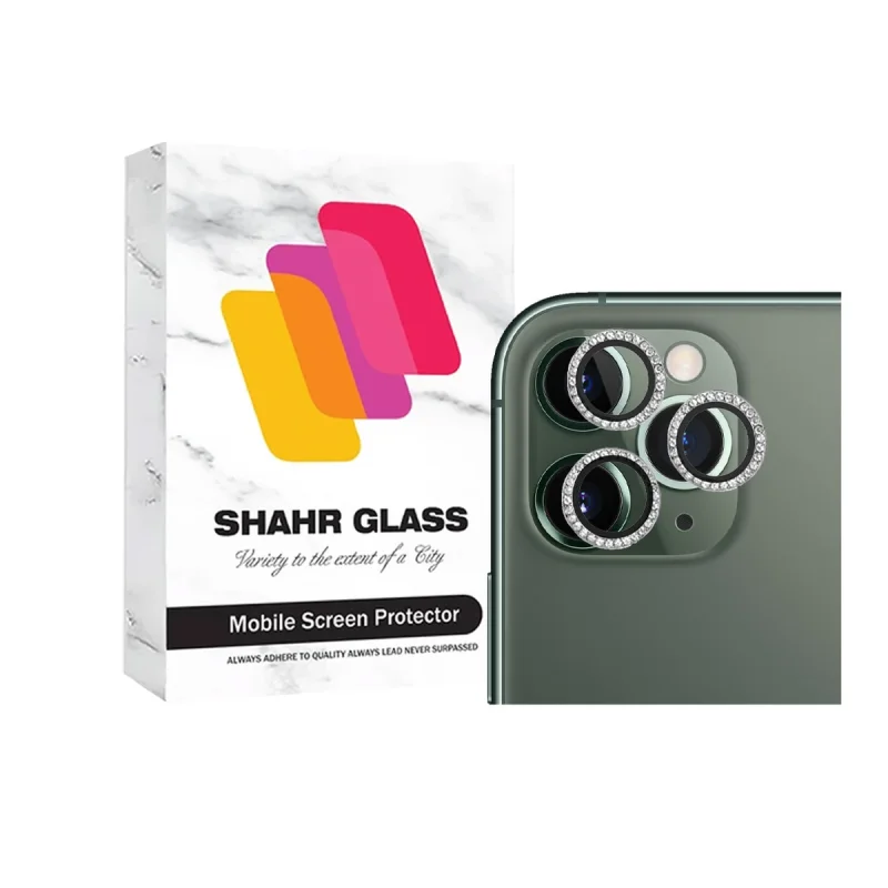 محافظ لنز دوربین شهر گلس مدل NEGLES مناسب برای گوشی موبایل اپل iPhone 11 Pro
