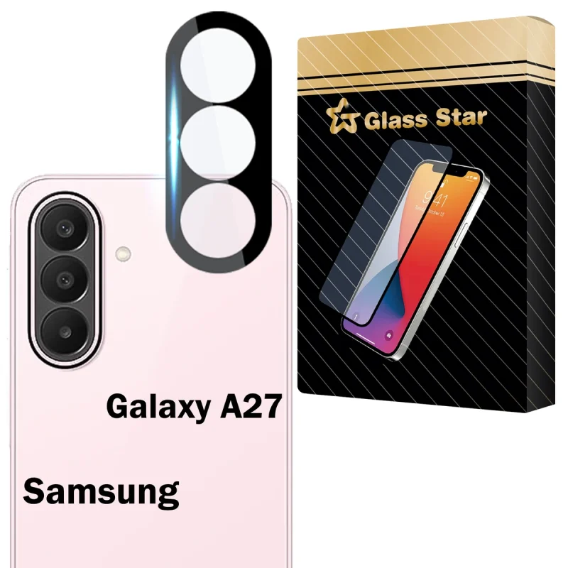 محافظ لنز دوربین شیشه‌ای گلس استار مدل LFUG20 مناسب برای گوشی موبایل سامسونگ Galaxy A27