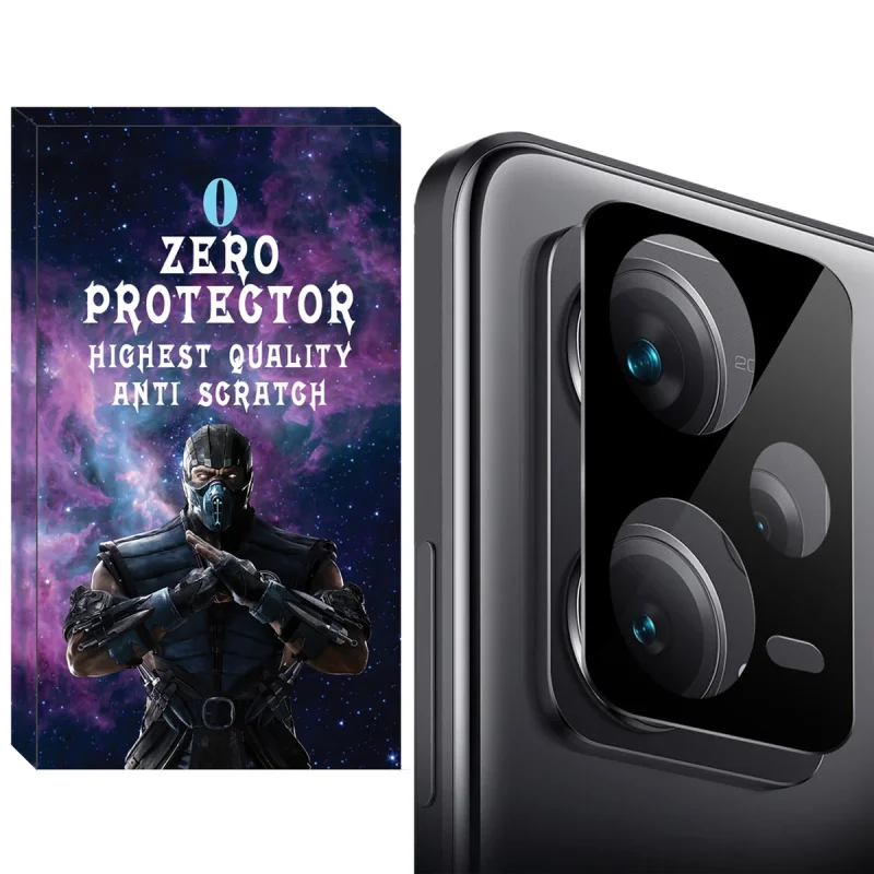 محافظ لنز دوربین زیرو مدل 3D-ZR مناسب برای گوشی موبایل شیائومی Redmi Note 12 Pro 5G