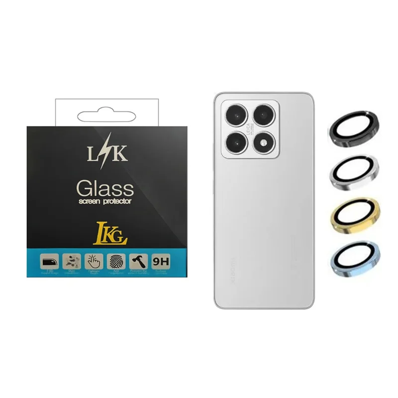 محافظ لنز دوربین ال کا جی مدل رینگی مناسب برای گوشی موبایل شیائومی 14T 5G