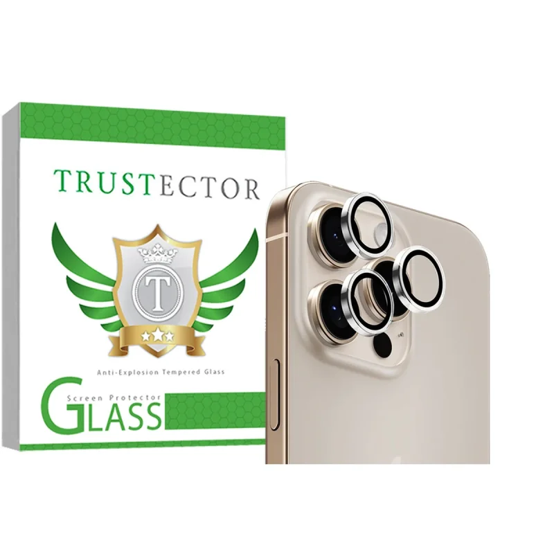 محافظ لنز دوربین تراستکتور مدل RINGTR مناسب برای گوشی موبایل اپل iPhone 16 Pro Max
