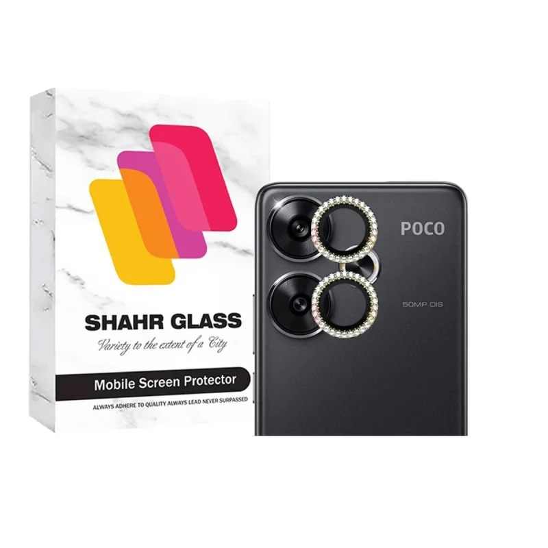 محافظ لنز دوربین شهر گلس مدل NEGLES مناسب برای گوشی موبایل شیائومی Poco F6 5G
