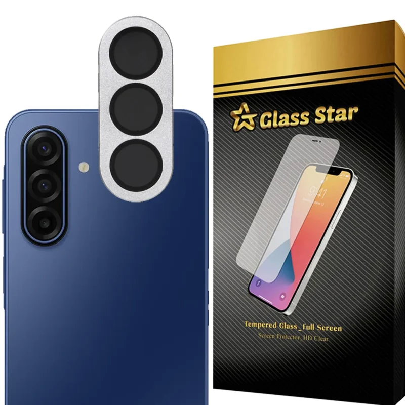 محافظ لنز دوربین فلزی گلس استار مدل GRIN مناسب برای گوشی موبایل سامسونگ Galaxy A17