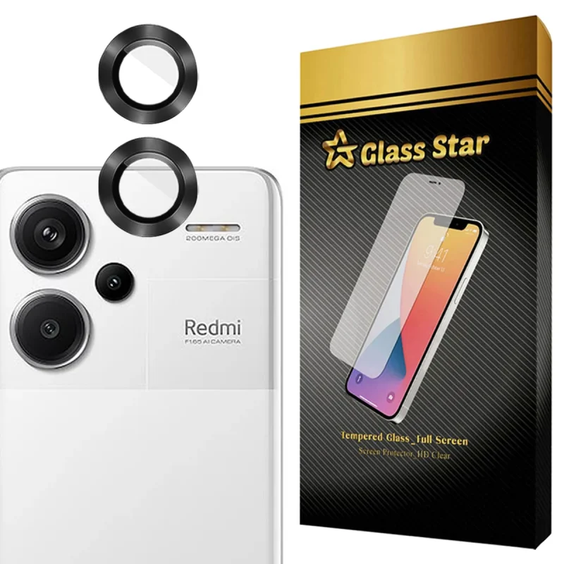 محافظ لنز دوربین فلزی گلس استار مدل GRIN مناسب برای گوشی موبایل شیائومی Redmi Note 13 Pro Plus 5G
