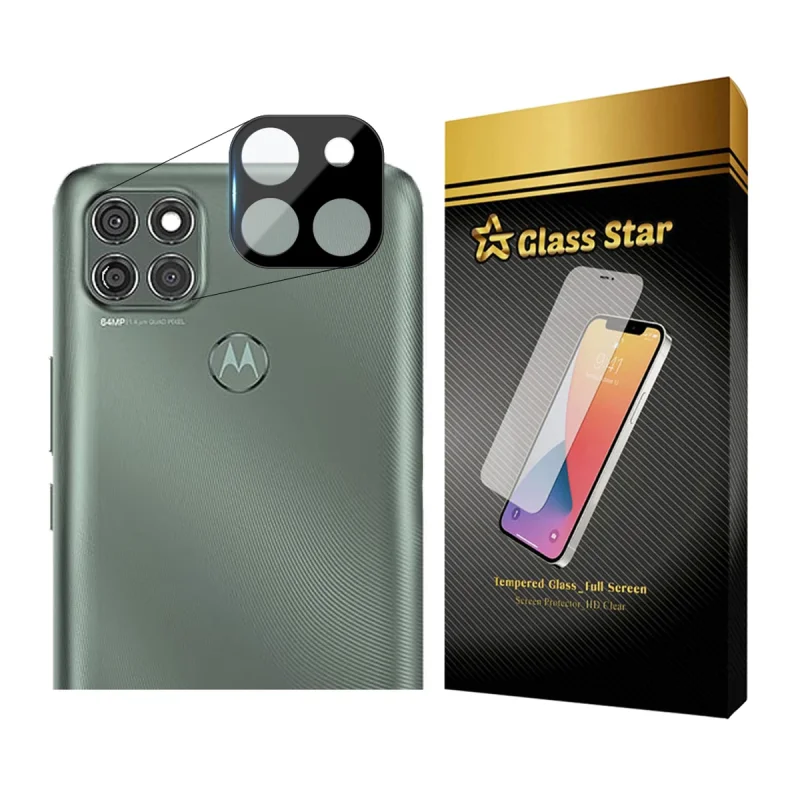 محافظ لنز دوربین گلس استار مدل LENSFS مناسب برای گوشی موبایل موتورولا Moto G9 Power