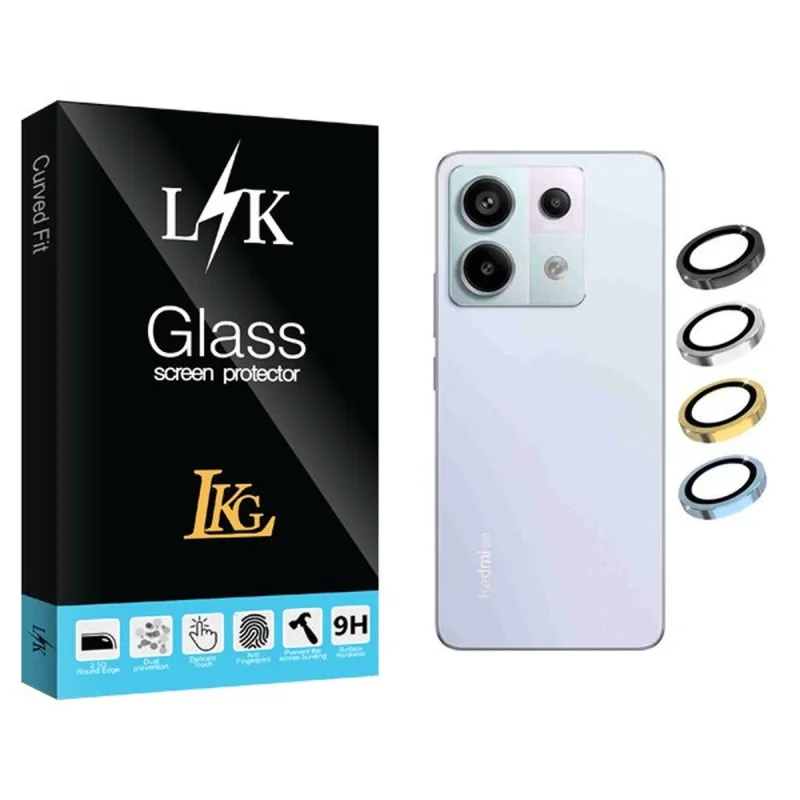 محافظ لنز گوشی ال کا جی مدل LKK Ringi مناسب برای گوشی موبایل شیائومی Redmi Note 13 5G