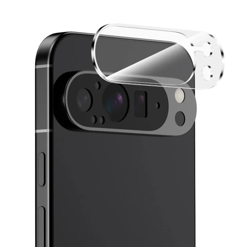 محافظ لنز دوربین بادیگارد مدل Clear مناسب برای گوشی موبایل گوگل Pixel 9 Pro