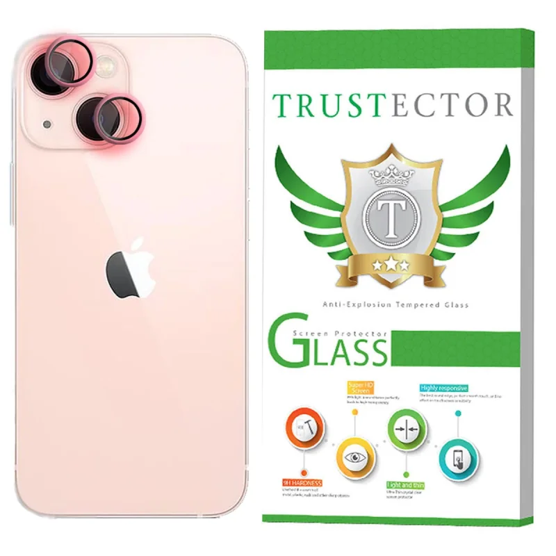 محافظ لنز دوربین تراستکتور مدل LST-Glass مناسب برای گوشی موبایل اپل iPhone 13 mini