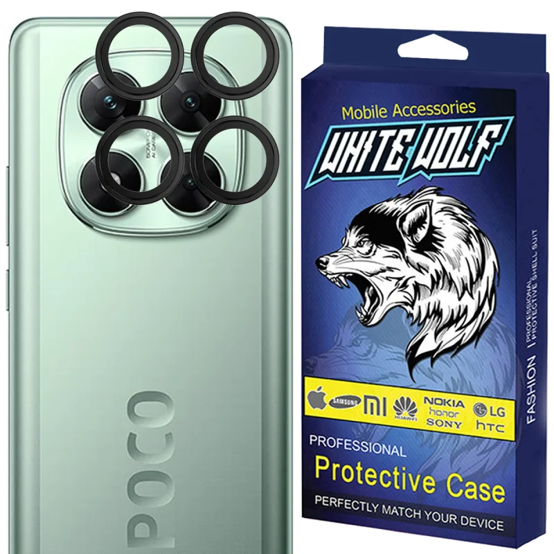 محافظ لنز دوربین وایت ولف مدل W-Ring مناسب برای گوشی موبایل شیائومی Poco X7