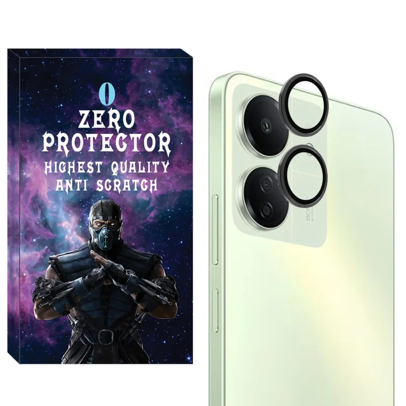 محافظ لنز دوربین زیرو مدل Ring-Metal-ZR مناسب برای گوشی موبایل شیائومی Redmi 13C