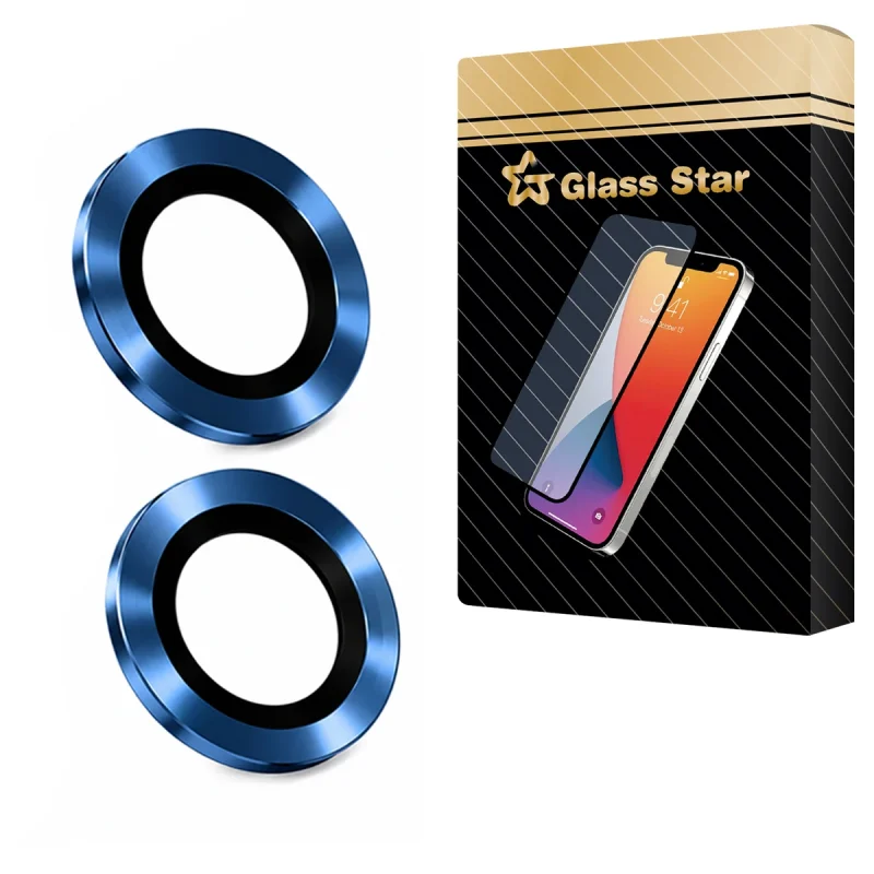 محافظ لنز دوربین شیشه‌ای گلس استار مدل RING20 مناسب برای گوشی موبایل اپل iPhone 18