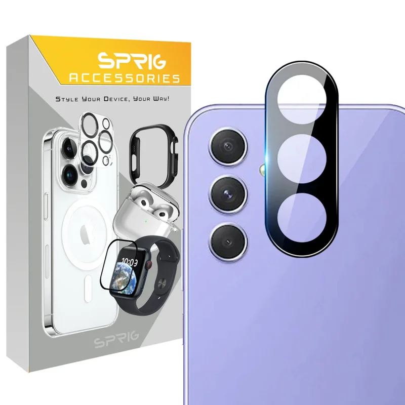 محافظ لنز دوربین اسپریگ مدل 3D-SP مناسب برای گوشی موبایل سامسونگ Galaxy A05s