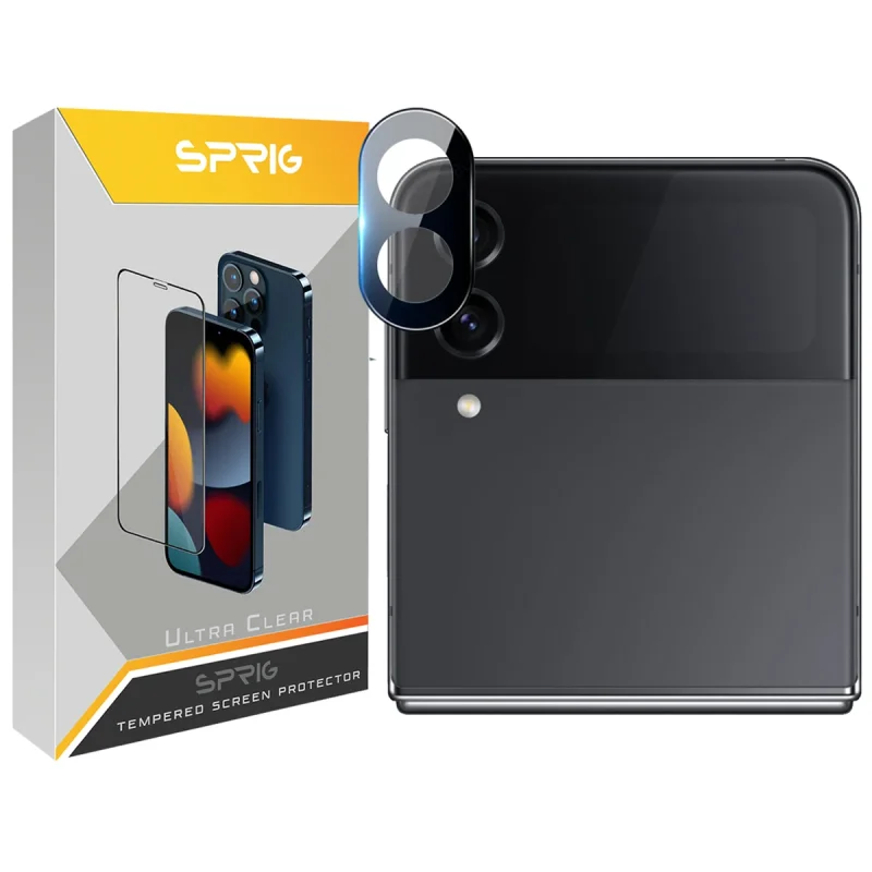 محافظ لنز دوربین اسپریگ مدل 3D SP مناسب برای گوشی موبایل سامسونگ Galaxy Zflip 4