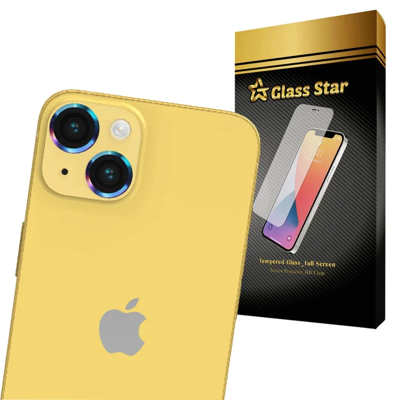 محافظ لنز دوربین گلس استار مدل RL3GA مناسب برای گوشی موبایل اپل iPhone 14