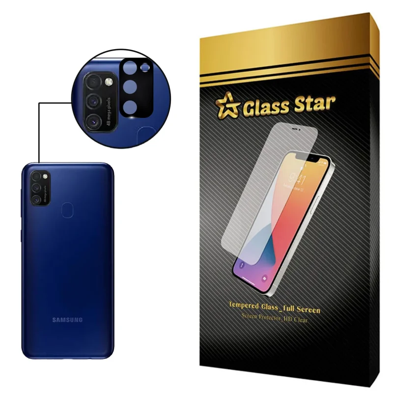 محافظ لنز دوربین گلس استار مدل LFUL مناسب برای گوشی موبایل سامسونگ Galaxy M03s