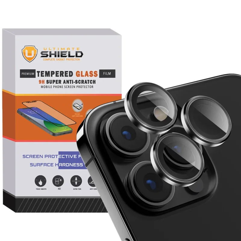 محافظ لنز دوربین آلتیمیت شیلد مدل Ring Metal مناسب برای گوشی موبایل اپل Iphone 11 Pro / 11 Pro Max