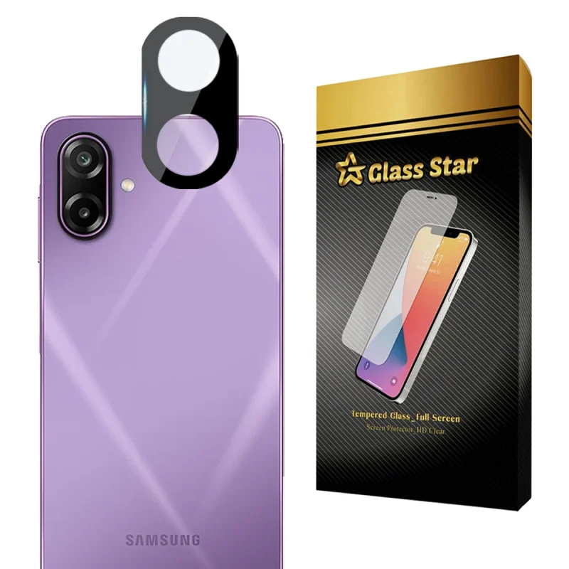محافظ لنز دوربین شیشه‌ای گلس استار مدل LFUG20 مناسب برای گوشی موبایل سامسونگ Galaxy M17e