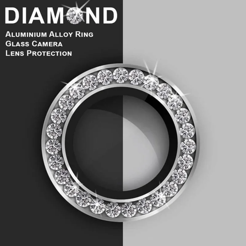 محافظ لنز دوربین شیشه ای راینو مدل Diamond Ring مناسب برای گوشی موبایل شیائومی Redmi Note 14 Pro 4G