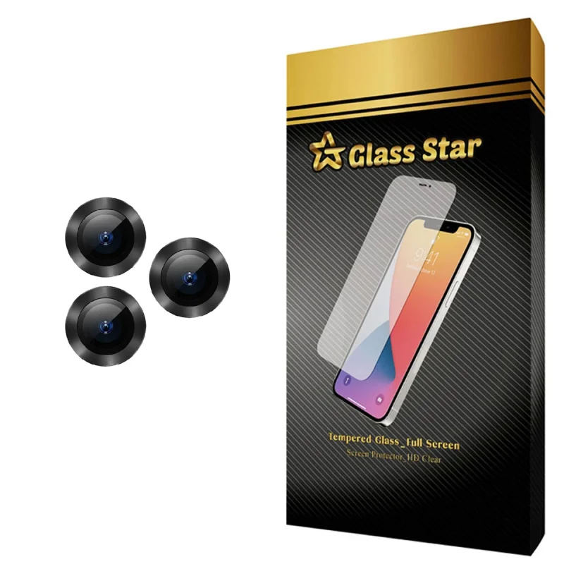 محافظ لنز دوربین گلس استار مدل RLENS مناسب برای گوشی موبایل اپل iPhone 11 Pro Max