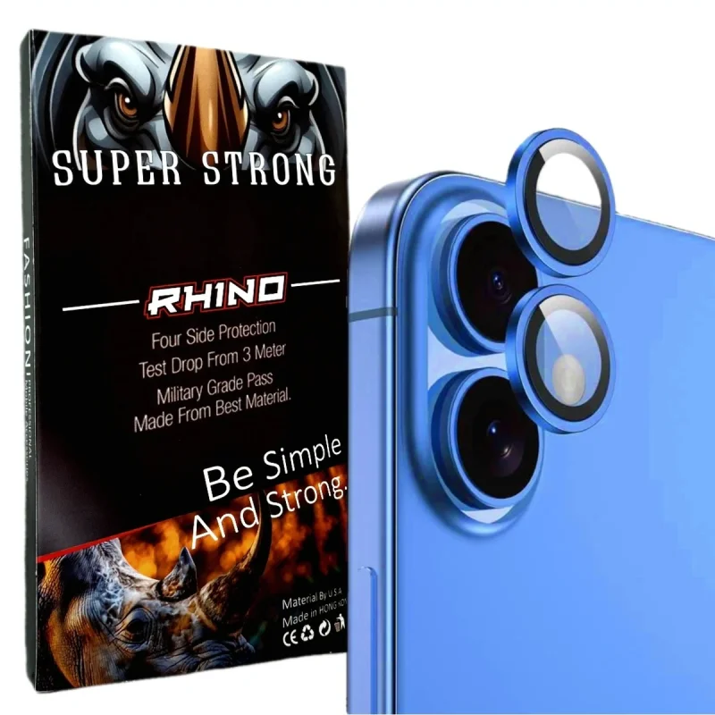 محافظ لنز دوربین راینو مدل رینگ پلاس مناسب برای گوشی موبایل اپل IPhone 16