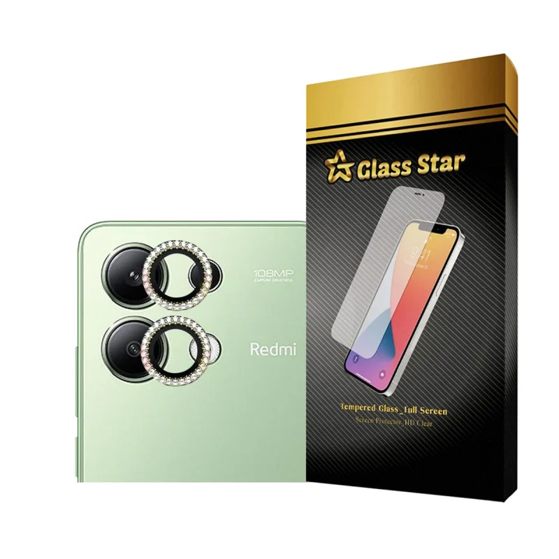 محافظ لنز دوربین گلس استار مدل RNGLNGS مناسب برای گوشی موبایل شیائومی  Redmi Note 13 4G