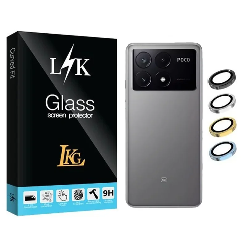 محافظ لنز دوربین ال کا جی مدل LKK Ringi مناسب برای گوشی موبایل پوکو X6 Pro