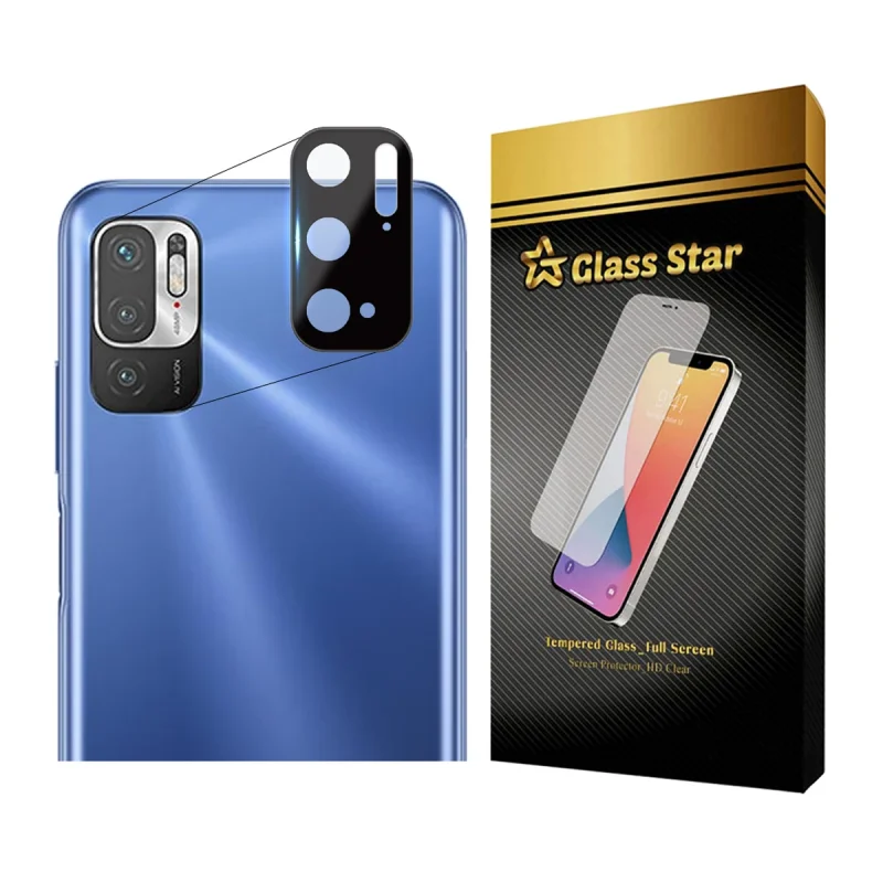 محافظ لنز دوربین گلس استار مدل LENSFS مناسب برای گوشی موبایل شیائومی Poco M3 Pro 4G / Poco M3 Pro 5G / Redmi Note 10 5G / Redmi Note 10T 5G
