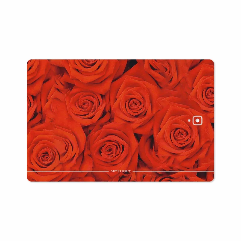 برچسب پوششی ماهوت مدل Red-Flower مناسب برای تبلت سامسونگ Galaxy Tab S4 10.5 2018 T830