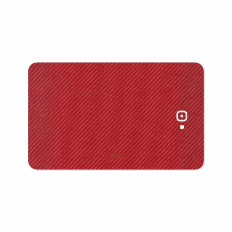 برچسب پوششی ماهوت مدل Red-Fiber مناسب برای تبلت سامسونگ Galaxy Tab A 10.1 2016 T580