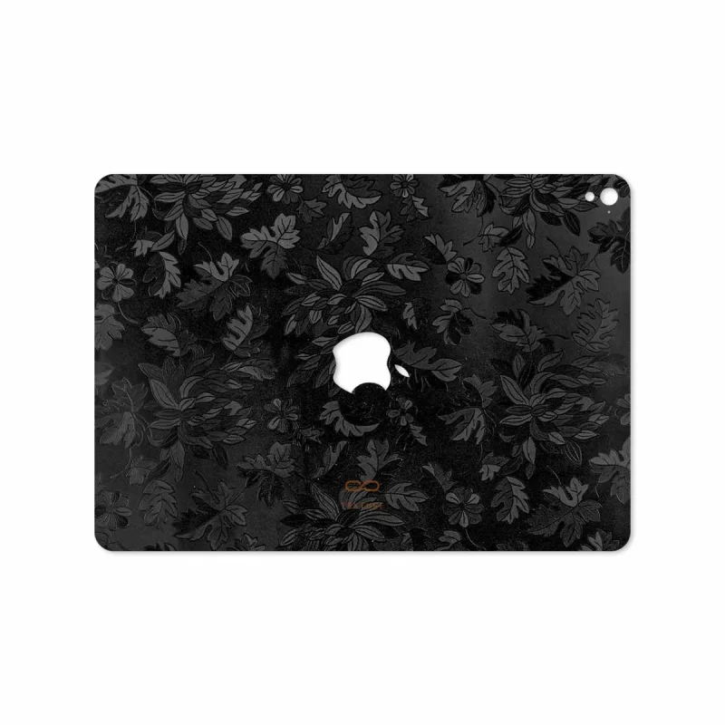 برچسب پوششی ماهوت مدل Black-Wildflower مناسب برای تبلت اپل iPad Pro 9.7 2016 A1675