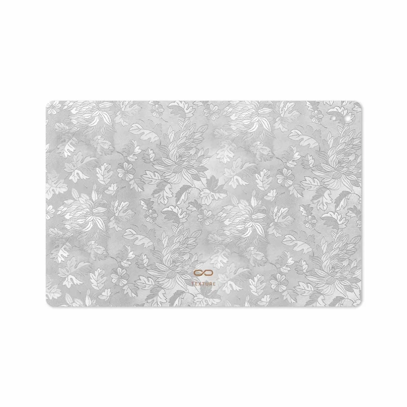 برچسب پوششی ماهوت مدل Silver-Wildflower مناسب برای تبلت هوآوی Mediapad M6 10.8 2019