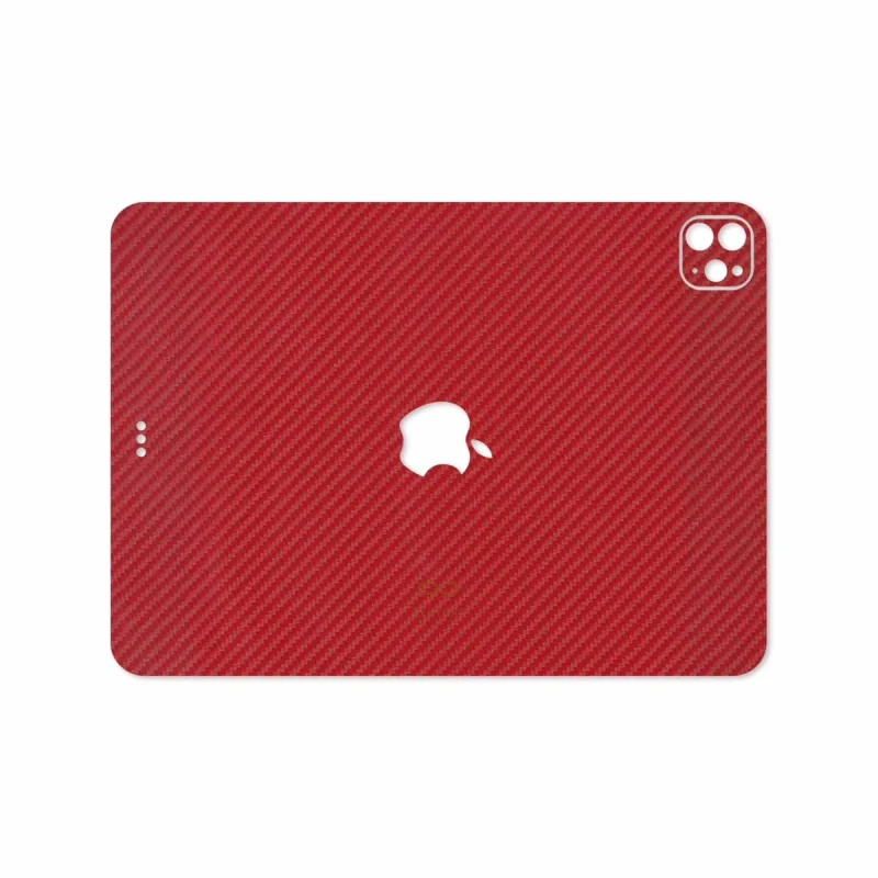 برچسب پوششی ماهوت مدل Red-Fiber مناسب برای تبلت اپل iPad Pro 11 (GEN 2) 2020 A2068