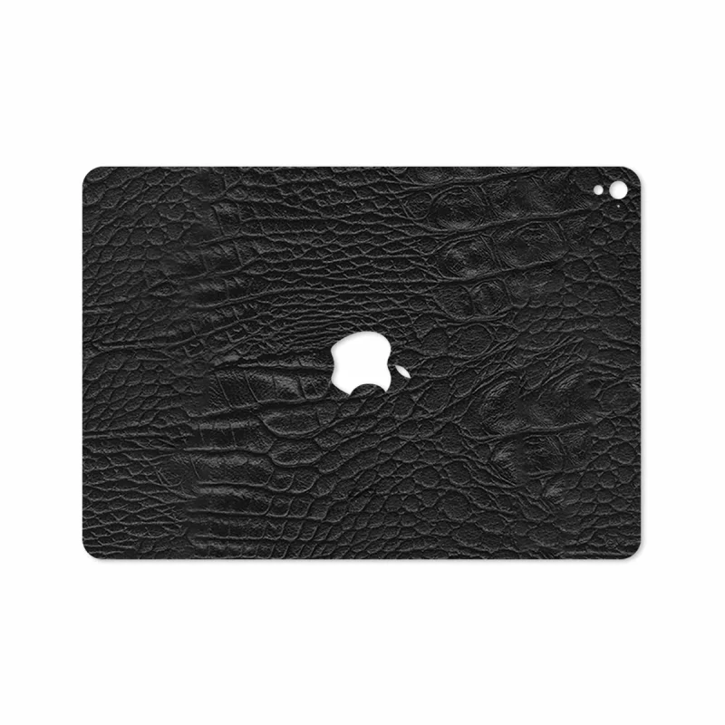 برچسب پوششی ماهوت مدل Black-Crocodile-Leather مناسب برای تبلت اپل iPad Pro 9.7 2016 A1673
