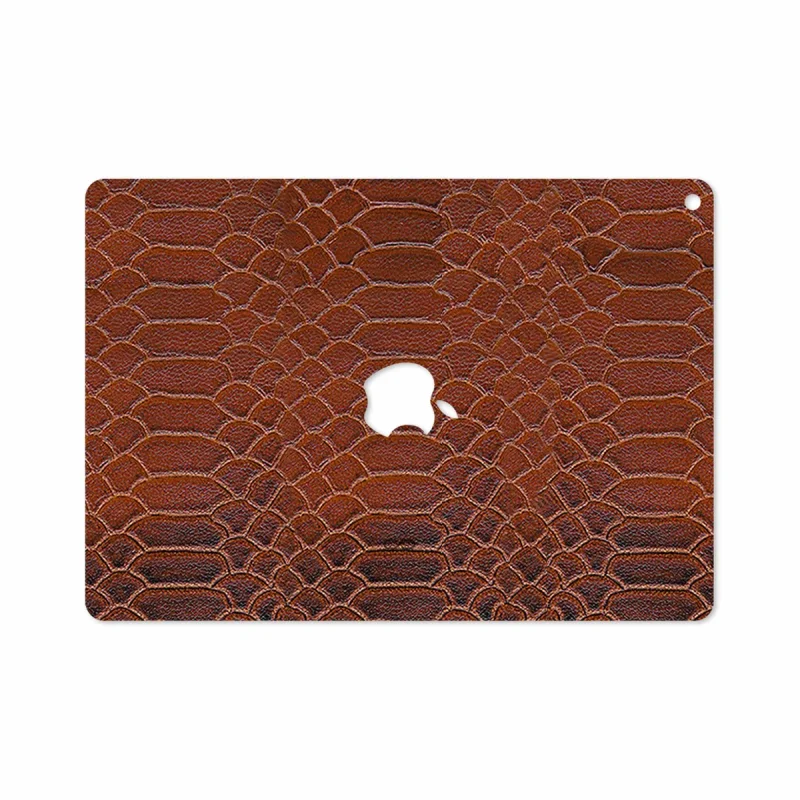 برچسب پوششی ماهوت مدل Brown-Snake-Leather مناسب برای تبلت اپل iPad Air 2 2014 A1567