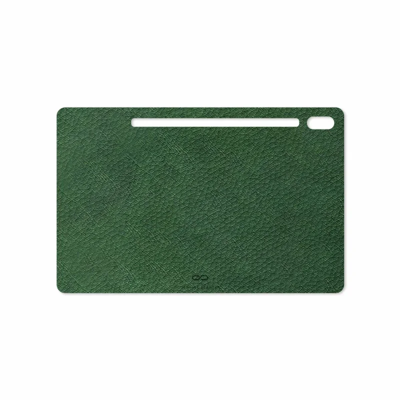 برچسب پوششی ماهوت مدل Green-Leather مناسب برای تبلت سامسونگ Galaxy Tab S6 2019 SM-T860