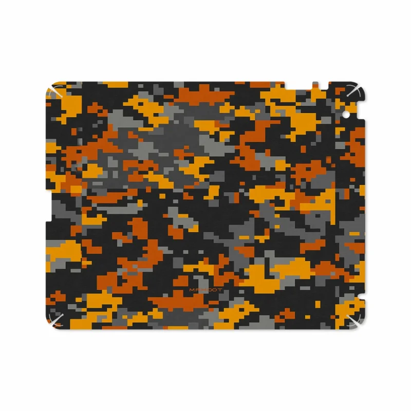 برچسب پوششی ماهوت مدل Army-Autumn-pixel مناسب برای تبلت اپل iPad 2 2011 A1397