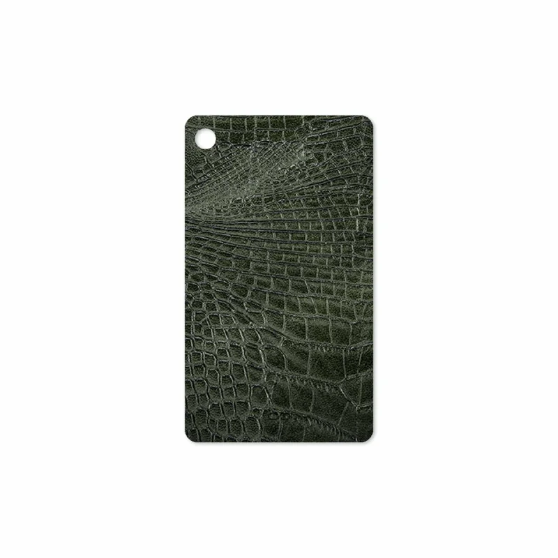 برچسب پوششی ماهوت مدل Green-Crocodile-Leather مناسب برای تبلت لنوو Tab M7 2019