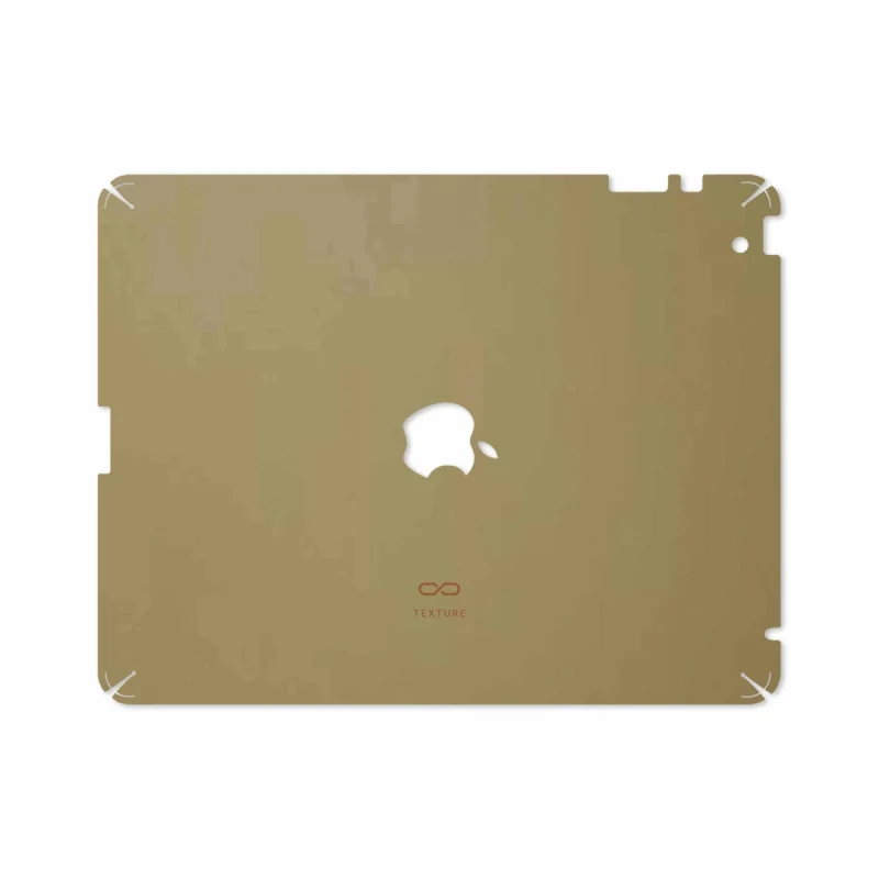 برچسب پوششی ماهوت مدل Matte-Gold مناسب برای تبلت اپل iPad 2 2011 A1397