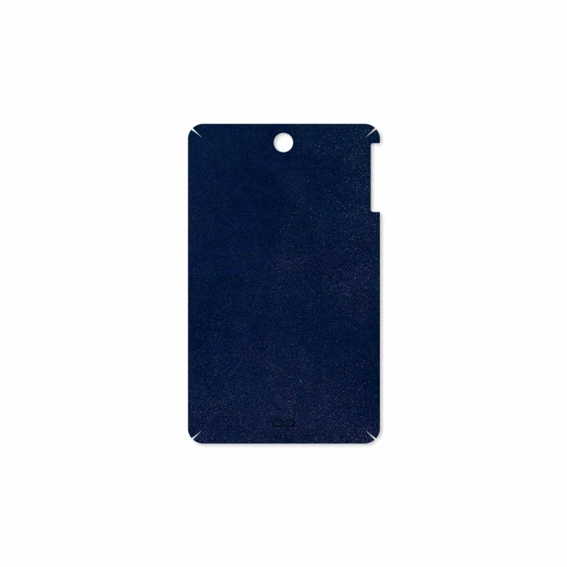 برچسب پوششی ماهوت مدل Deep-Blue-Leather مناسب برای تبلت لنوو A7-50 A3500 2014