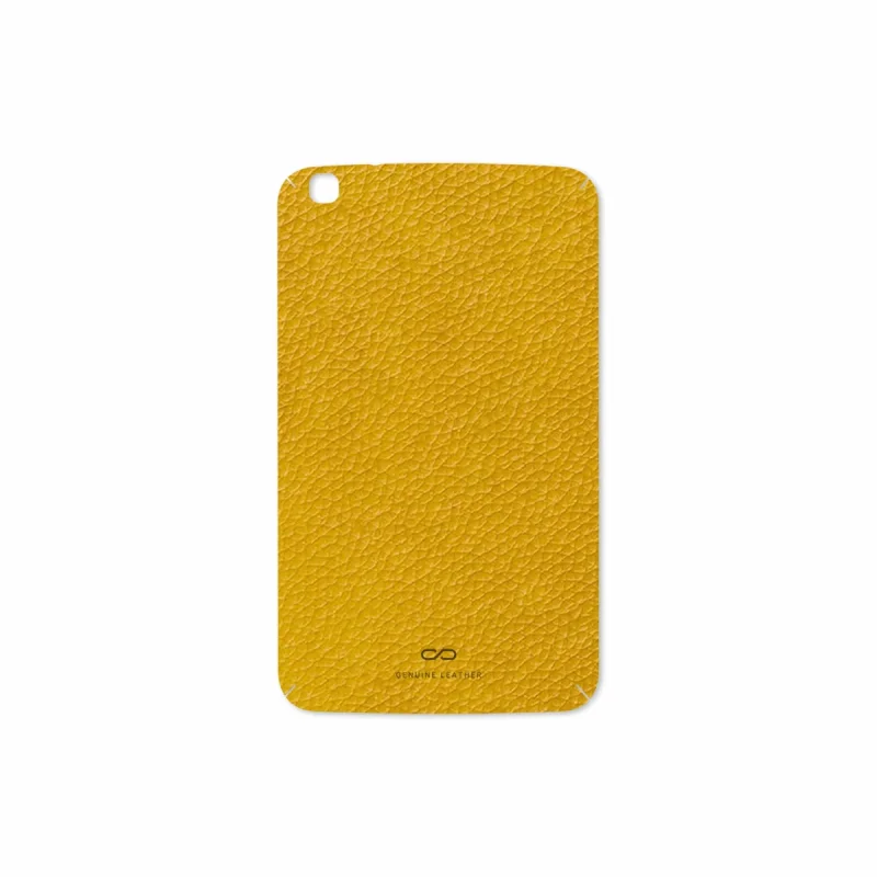 برچسب پوششی ماهوت مدل Mustard-Leather مناسب برای تبلت سامسونگ Galaxy Tab 3 8.0 2013 T315