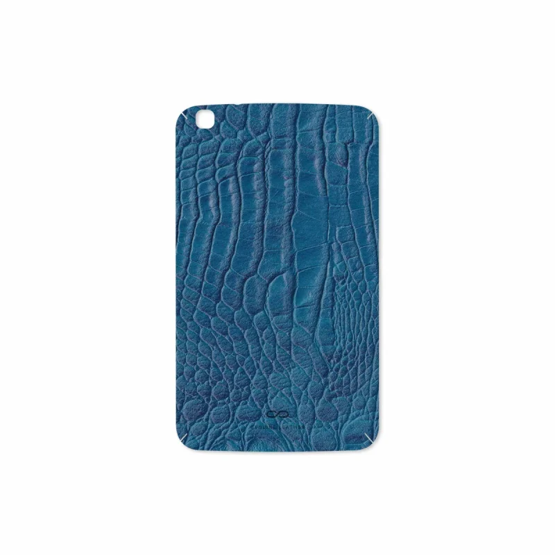 برچسب پوششی ماهوت مدل Blue-Crocodile-Leather مناسب برای تبلت سامسونگ Galaxy Tab 3 8.0 2013 T315