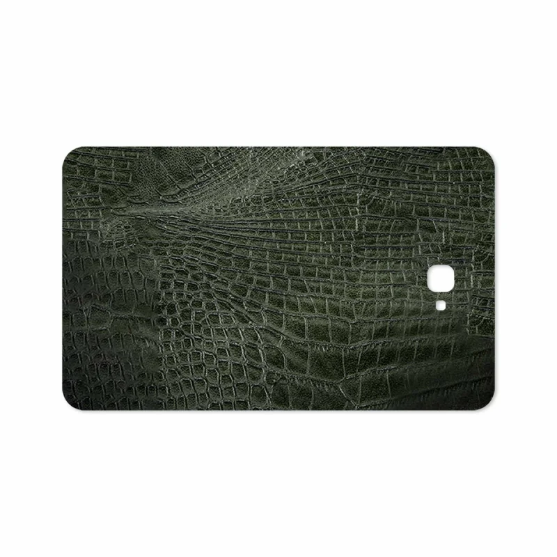 برچسب پوششی ماهوت مدل Green-Crocodile-Leather مناسب برای تبلت سامسونگ Galaxy Tab A 10.1 2016 T585