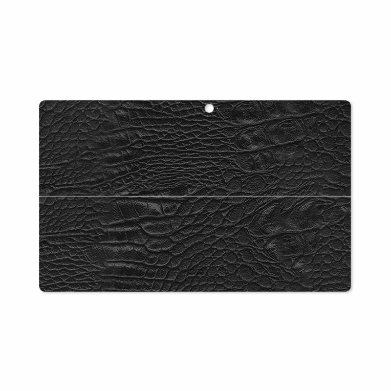 برچسب پوششی ماهوت مدل Black-Crocodile-Leather مناسب برای تبلت مایکروسافت Surface Pro 2 2013