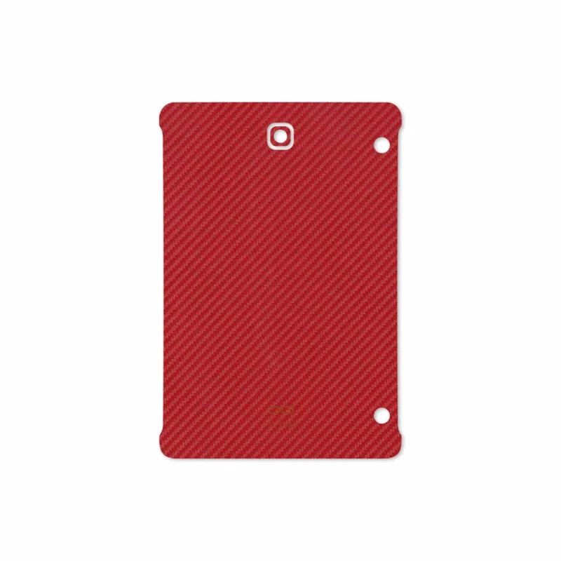 برچسب پوششی ماهوت مدل Red-Fiber مناسب برای تبلت سامسونگ Galaxy Tab S2 8.0 2015 T715